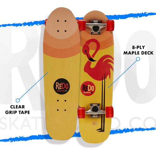 Redo Skateboard Co. Redo Patineta Completa Zodiac Premium