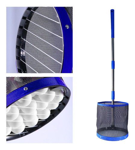 Recogedor De Pelotas De Tenis De Mesa Portátil De 2 Piezas,