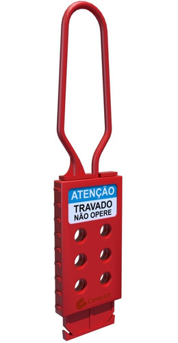 Garra Plástica Para Bloqueio Painel Loto Lockout Tagout Nr10