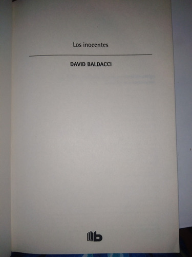Los Inocentes / David Baldacci (Usado)