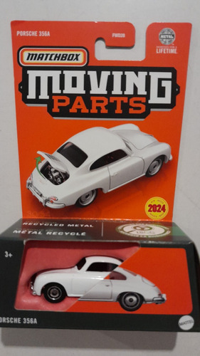 Matchbox | Moving Parts | Porsche 355a Blanco 