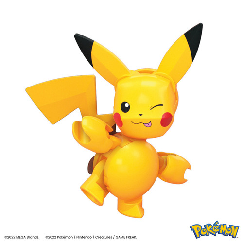 Mega Juguete De Construcción Set De Evoluciones De Pikachu