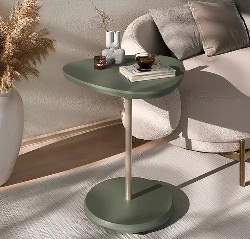 Mesa De Apoio Bel Artely Lateral - 100% Mdf Cor Menta