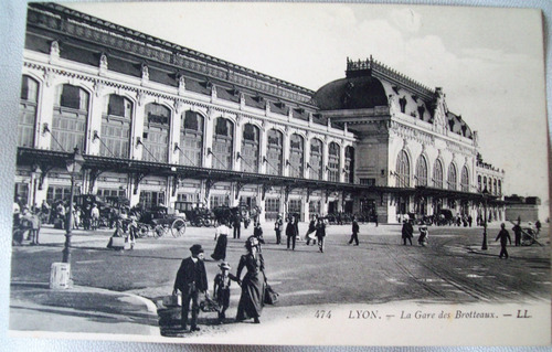 Estación Tren Ferrocarriles Francia Lyon Gare Brotteaux