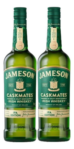 Whiskey Jameson Ipa X750ml Whisky Jameson Irish X2 Unds_*¬