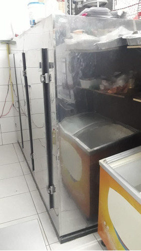 Câmara Fria Inox 3 Portas Para Açougue