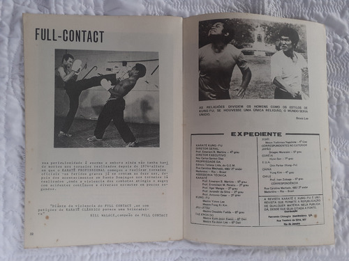 Revista Karate & Kung Fu N 8 Bruce Lee Taekwondo (Usado)