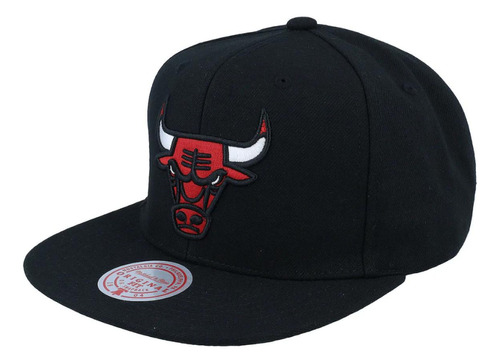 Gorra Mitchell & Ness Side Core Chicago Bulls Hombre Nba