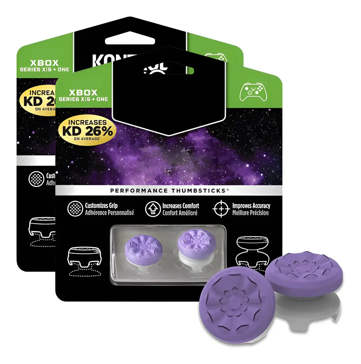 Control Para Xbox One Generico Para Fps Freek Galaxy 2pzs Color Violeta