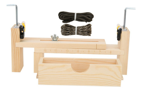 Kit De Plantilla De Tejido De Pulsera De Paracord De Madera
