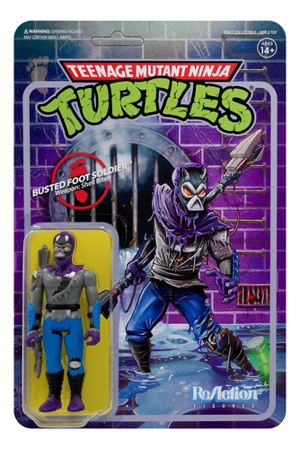 Figura De Reacción De Las Tortugas Ninja Mutantes Adolesce.