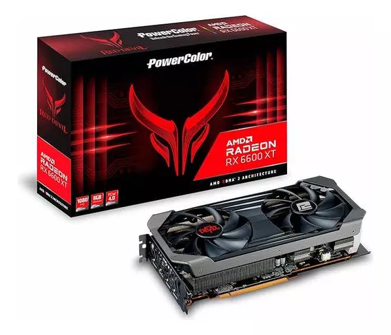 Placa De Video Powercolor Red Devil Radeon Rx 6600 Xt