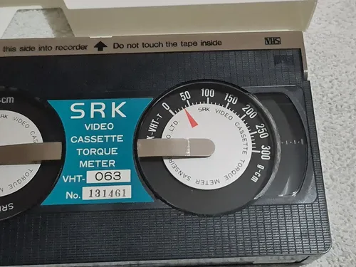 Fita Video Cassete Vhs Torque Meter Srk Torquímetro | Parcelamento