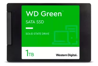 Disco Ssd Western Digital Green, Wds100t3g0a, 1tb 2.5