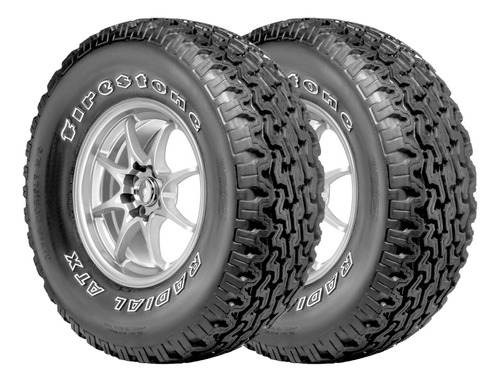 Paquete 2 Llantas 31x10.50r15 Firestone Radial Atx 6c Lt