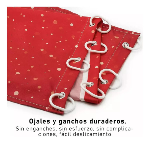 Juego De Fundas Impermeables Con Cortina De Ducha De Navidad