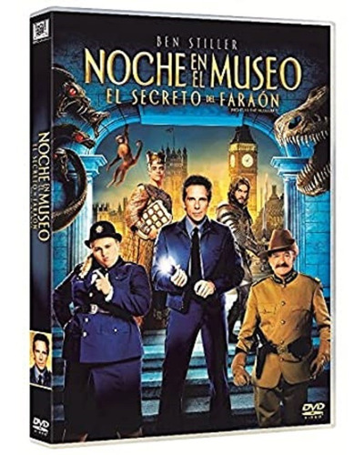 Una Noche En El Museo 3 Pelicula Dvd Original Nueva Sellada
