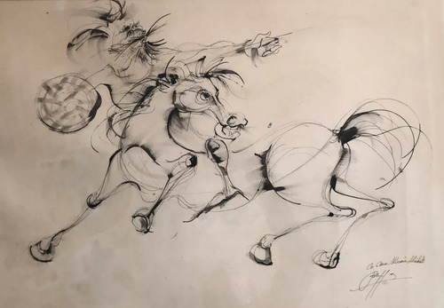 Adolfo Bellocq - Tinta Original - Caballo (Usado)