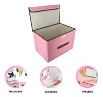 Comprar Pack2 Caja Util Para Guardar En Rosado Y+regalo Agendita