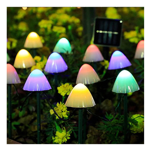 Cb Bf Lámpara Decorativa Del Jardín De La Luz Del Hongo De