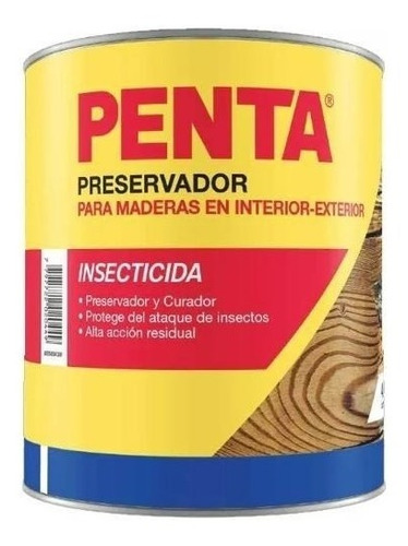 Penta Preservador Y Curador Insecticida Para Madera X18 Lts.