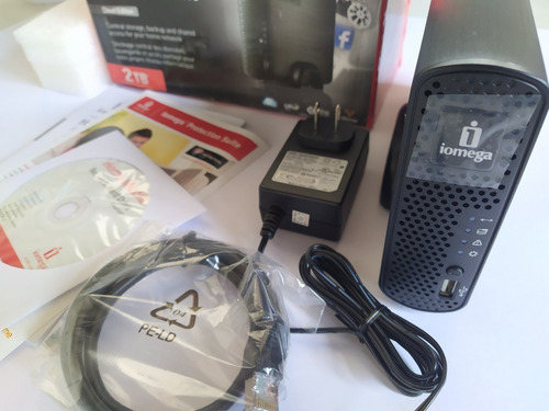 Hd 2tb - Iomega Home Media Network Drive - Novíssimo - Zero