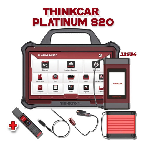 Scanner Automotriz Thinkcar Platinum S20 Gasolina  Y Diesel 
