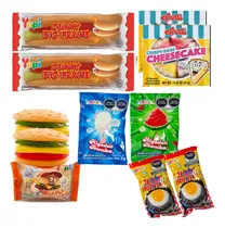 Comprar Dulces Y Gomitas Jumbo Hamburguesa Cheesecake Hotdog Huevito