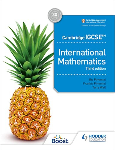 Libro Cambridge Igcse International Mathematics Student's Bo