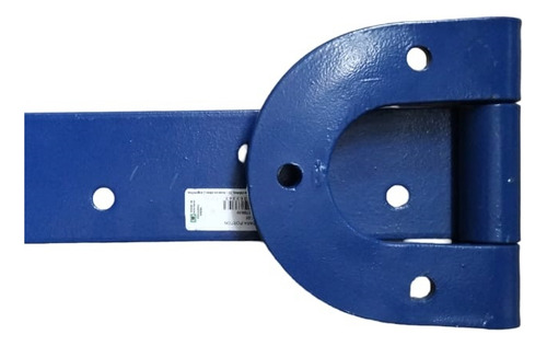 Bisagra Brute C02 Reforzada Azul Atornillar Soldar 21.5 Cm