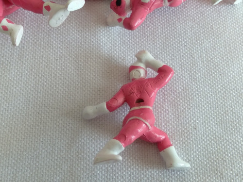 Miniatura Power Rangers Rosa - Saban Anos 90 - Unidade (Usado)