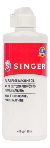 Singer E Aceite Para Máquina Multiusos, 4 Onzas Líquidas,