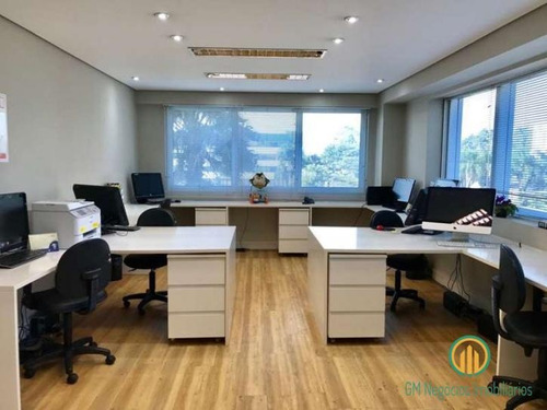 Imagem 1 de 15 de The Square (bloco A - Salas 110/111) Sala Dupla, Mobiliada, Linda! - M540
