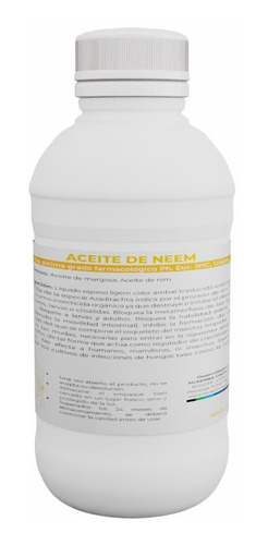 Aceite De Neem 500 Ml - mL a $238