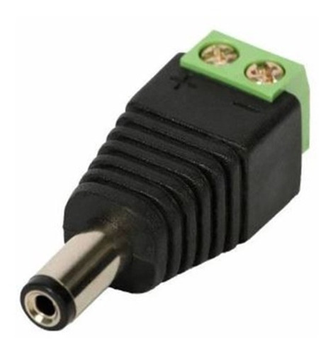 Kit Conectores Plug P4 Macho Com Borne Ligar Camera - 10 Und