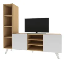Comprar Rack Mesa Tv Organizador Biblioteca Escandinavo Nordico 