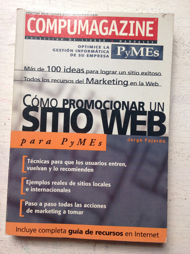 Como Promocionar Un Sitio Web Para Pymes Jorge Fajardo