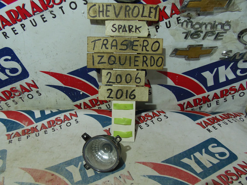 Neblinero Izquierdo Chevrolet Spark 2006-2016