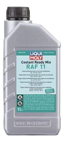 Anticongelante Coolant Ready Mix Raf 11 Liqui Moly 1l