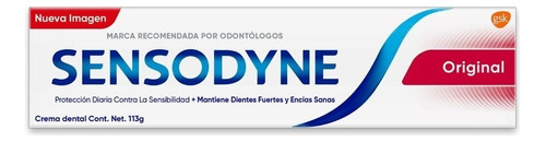 Sensodyne Original pasta de dientes protección diária pasta dental para dientes sensibles 1 unidad 113 g
