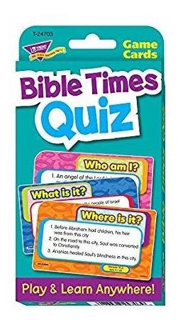 Trend Enterprises, Inc. T-24703bn Bible Times Quiz Challenge
