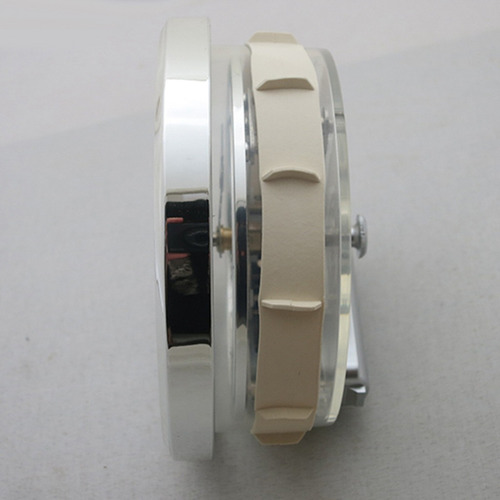 Imagem 3 de 12 de 2pcs 103mm Dial Bezel Metal Chromed Clock Assista Insert