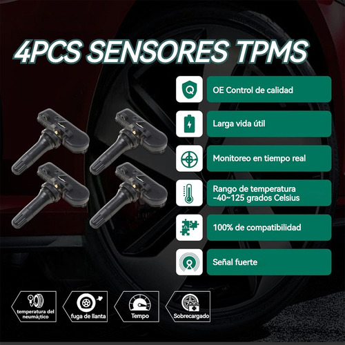 Sensor Tpms Presion Llanta For Lincoln Navigator 2011-2015