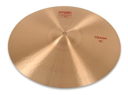 Paiste 2002 Clasico Platillo Crash 16 Pulgadas