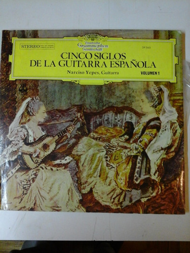 Vinilo 4441 - Cinco Siglos De La Guitarra Española - Vol. 