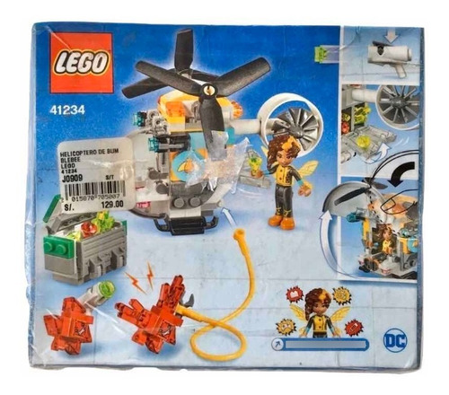 Lego Súper Hero Girls Helicóptero De Bumblebee 142 Pzas