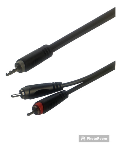 Cable Auxiliar 3.5 Ster A 2 Plug Rca Roxtone