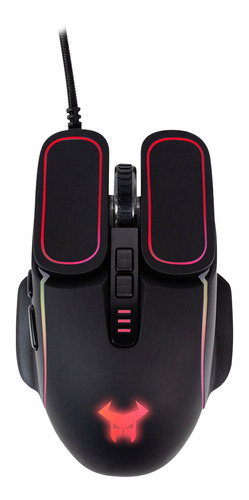 Mouse Gamer Beast Gaming Abysmal Arsenal Extreme Color Negro