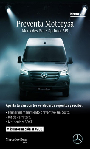 Microbus Mercedes Benz Sprinter 515 Susi -