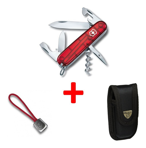 Imagen 1 de 4 de Navaja Spartan, Funda Nylon Y Cordón, Victorinox